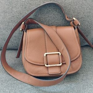Michael Kors Tan Leather Crossbody Bag